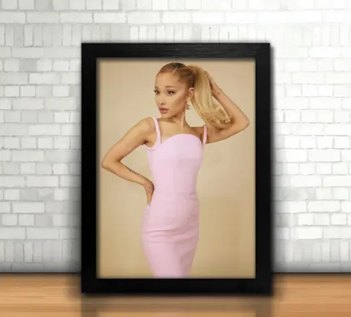 Ariana Grande / Quadro / 20x30cm / Vidro