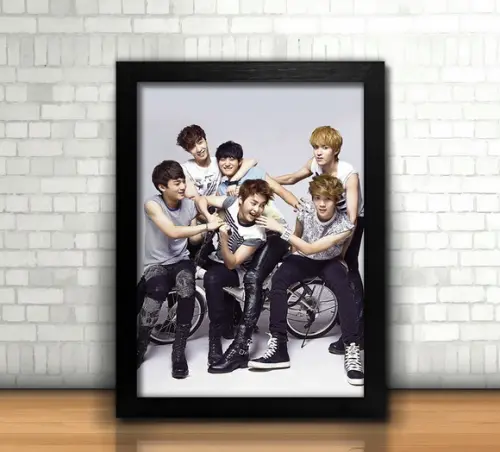 Banda Exo / Quadro / 20x30cm / Vidro