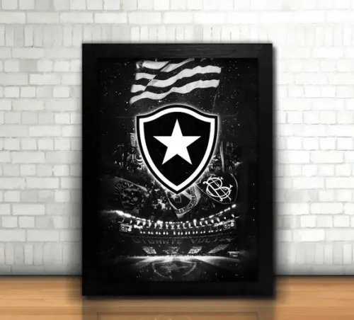 Botafogo / Quadro / com Vidro