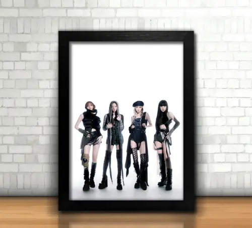 Blackpink / Quadro / 20x30cm / Vidro