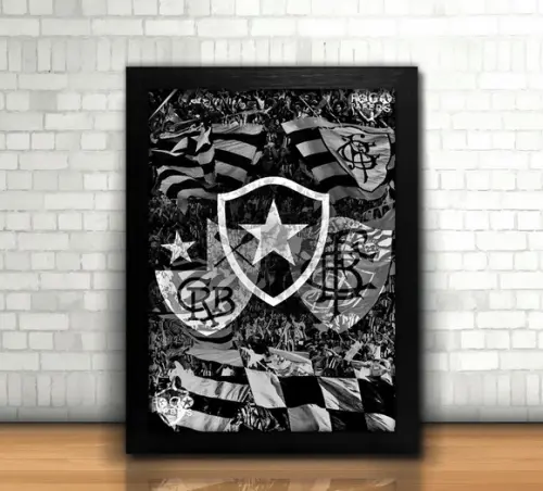 Botafogo / Quadro / com Vidro