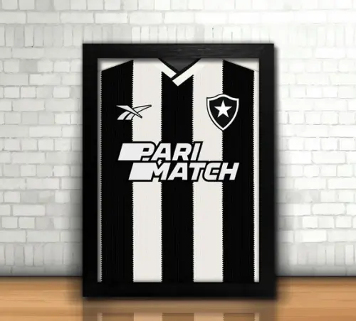 Botafogo Camisa / Quadro / com Vidro