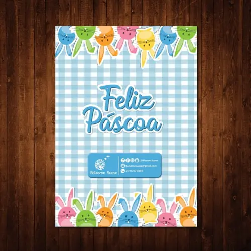 Coelhinho da Páscoa / Livro de Colorir / Lápis de Cor
