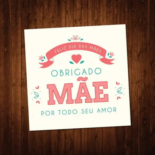 Dia das Mães / Kit Adesivos / 10x10cm
