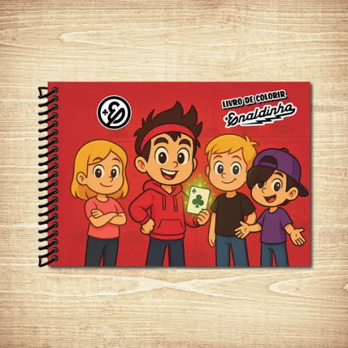 Enaldinho Livro de Colorir Estilo Goods