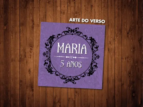 Jogo da Memória / Aurora & Malévola / 10 pares / Organza