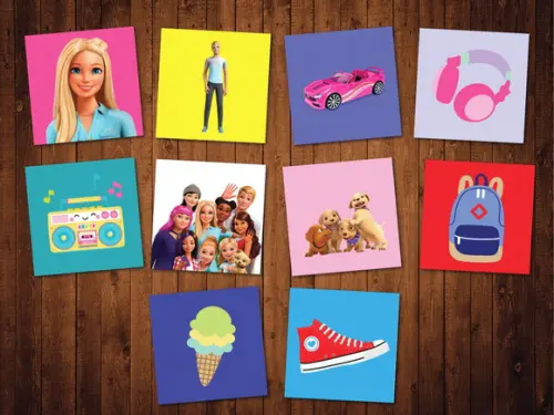 Jogo da Memória / Barbie