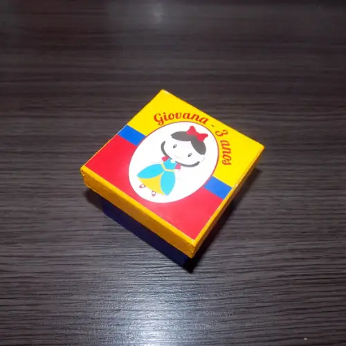 Jogo da Memória / Branca de Neve / 7 Pares / Caixa MDF