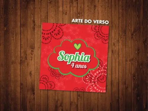 Jogo da Memória / Chapeuzinho / 10 Pares / Saquinho Organza