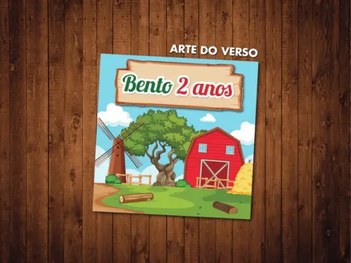 Jogo Da Memoria / Fazendinha / 10 Pares / Organza