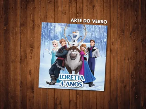 Jogo Da Memória / Frozen / 7 Pares / Caixa Mdf