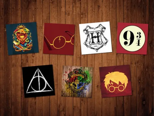 Jogo da Memória / Harry Potter (mdf)