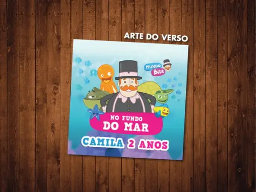 Jogo da Memória / Mundo Bita / 10 Pares / Caixa mdf