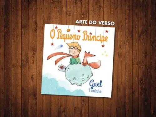 Jogo da Memória / o Pequeno Príncipe / 10 Pares / Organza
