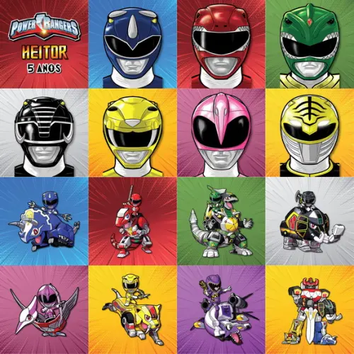 Jogo da Memória / Power Rangers