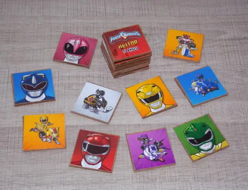 Jogo da Memória / Power Rangers