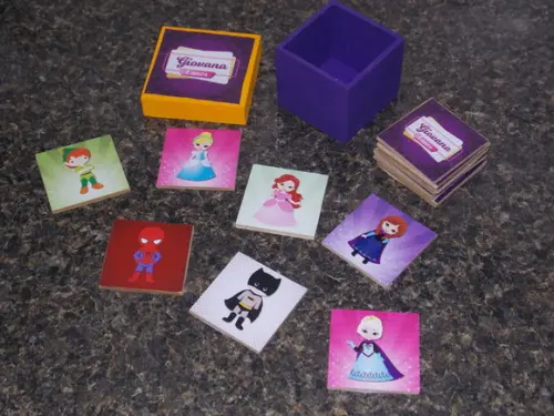 Jogo da Memória / Personagens Infantis (MDF)