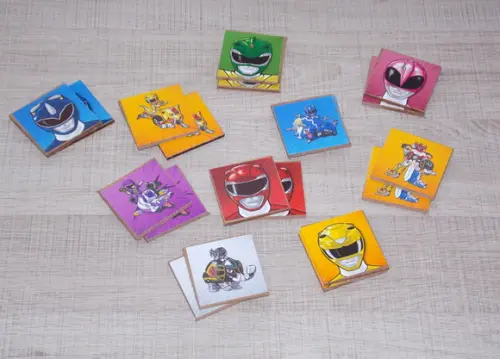 Jogo da Memória / Power Rangers (MDF)