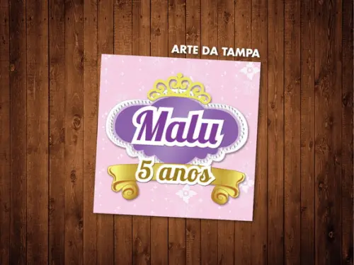 Jogo da Memória / Princesa Sofia (MDF)