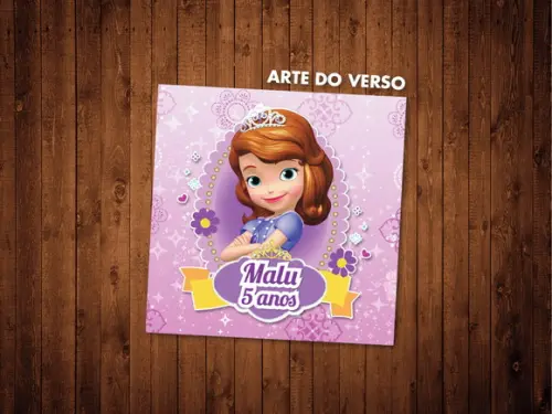 Jogo da Memória / Princesa Sofia (MDF)