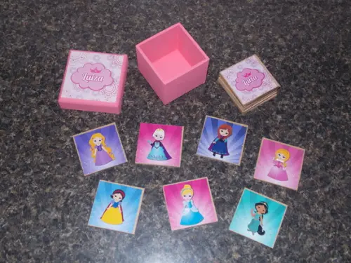 Jogo da Memória / Princesas Baby