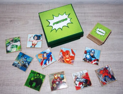 Jogo da Memória / Super Heróis / Hq