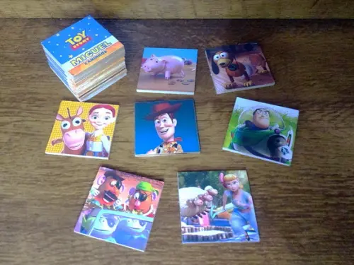 Jogo da Memória / Toy Story / 7 pares / Caixa MDF
