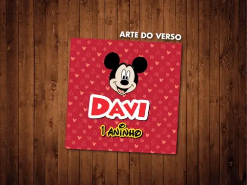 Jogo da Memória Mickey Minne 20 Pares Papel Glossy