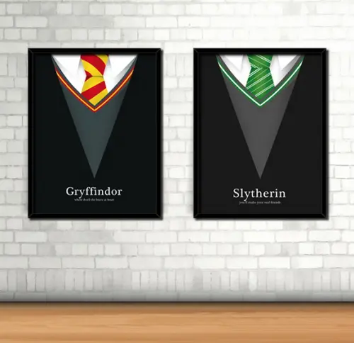 Kit 2 Quadros / Harry Potter