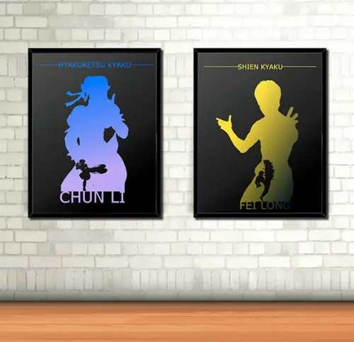 Kit 2 Quadros / Street Fighter
