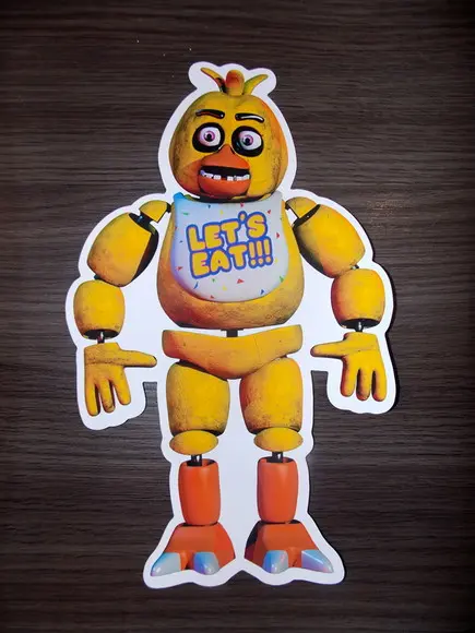 Kit 40 Adesivos / Five Nights At Freddy's