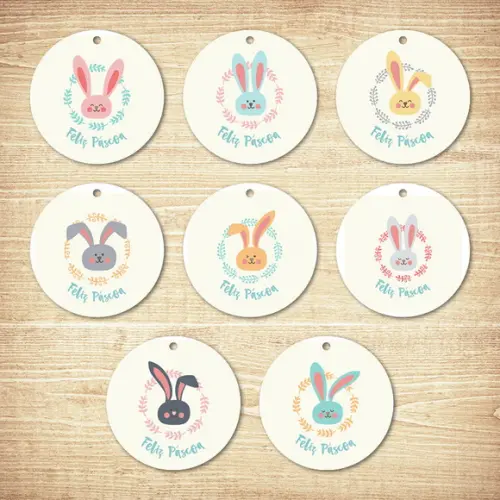 Kit 40 Tags / Páscoa