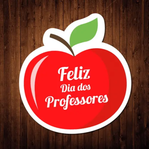 Kit Adesivo Dia dos Professores Corte Especial