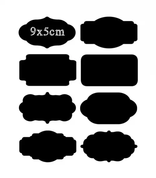 Kit Etiquetas Adesivas Quadro Negro