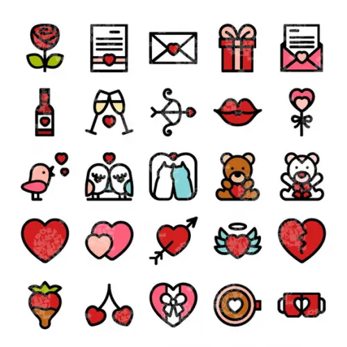 Kit Arquivo Digital / Lovely Icons