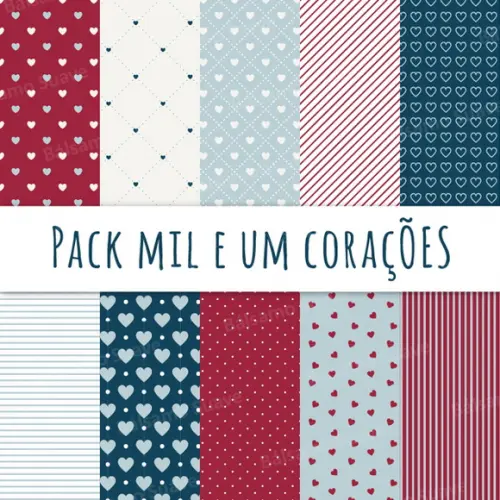 Kit Arquivo Digital / 1001 Corações