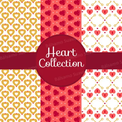 Kit Arquivo Digital / Heart Collection