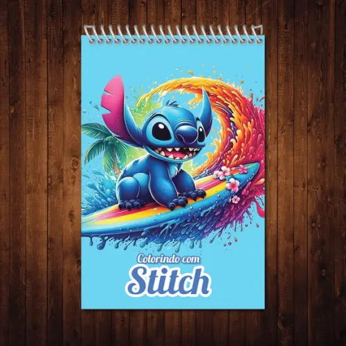 Lilo e Stitch / Livro de Colorir / Estilo Bobbie Goods