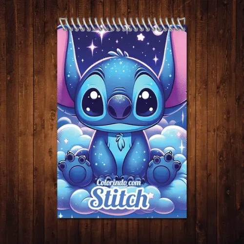 Lilo e Stitch / Livro de Colorir / Estilo Bobbie Goods