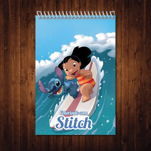 Lilo e Stitch / Livro de Colorir / Estilo Bobbie Goods
