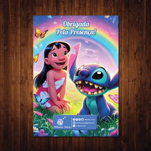 Lilo e Stitch / Livro de Colorir / Giz de Cera