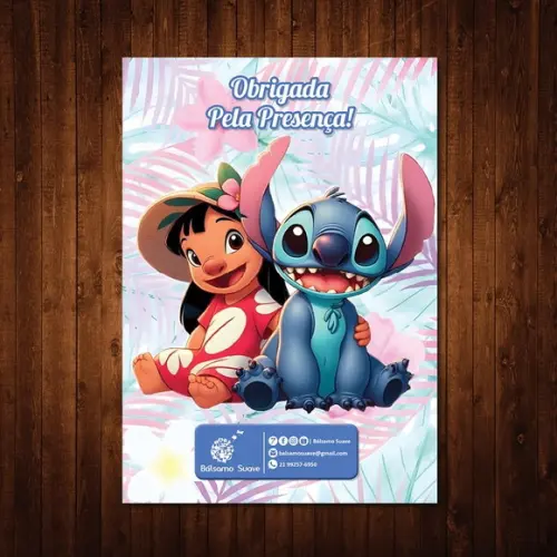 Lilo e Stitch / Livro de Colorir / Giz de Cera