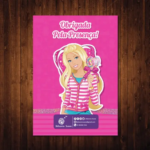 Livro de Colorir / Barbie / 10x15cm / 12 Desenhos