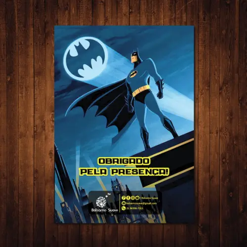 Livro de Colorir / Batman / 15x21cm / Arquivo Digital