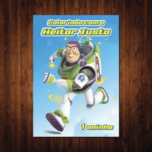 Livro de Colorir / Buzz Lightyear / 15x21cm