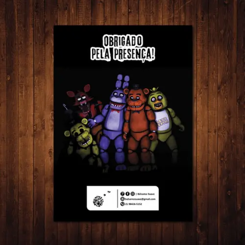 Livro de Colorir / Five Nights at Freddy's / 10x15cm