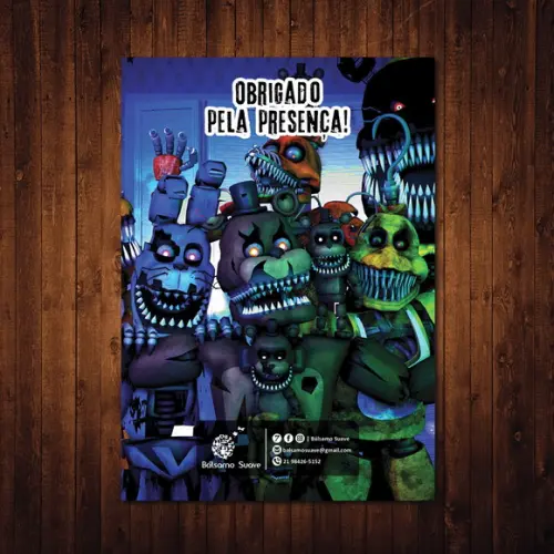 Livro de Colorir / Five Nights at Freddy's / 15x21cm