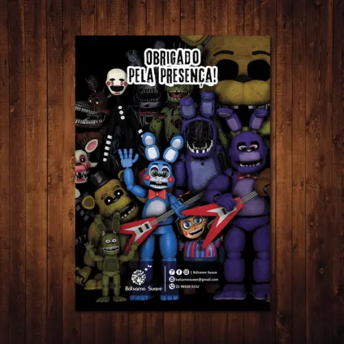 Livro de Colorir / Five Nights at Freddy's / 15x21cm