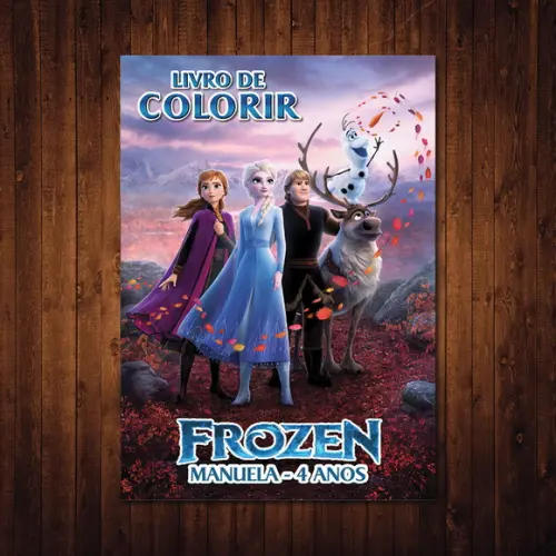 Livro de Colorir / Frozen / 15x21cm