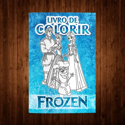 Livro de Colorir / Frozen / 15x21cm